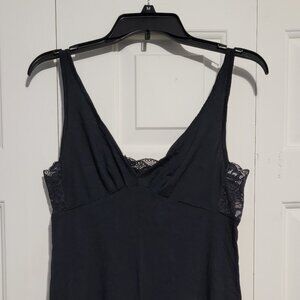 Alfani Lace Cami, Medium, Black